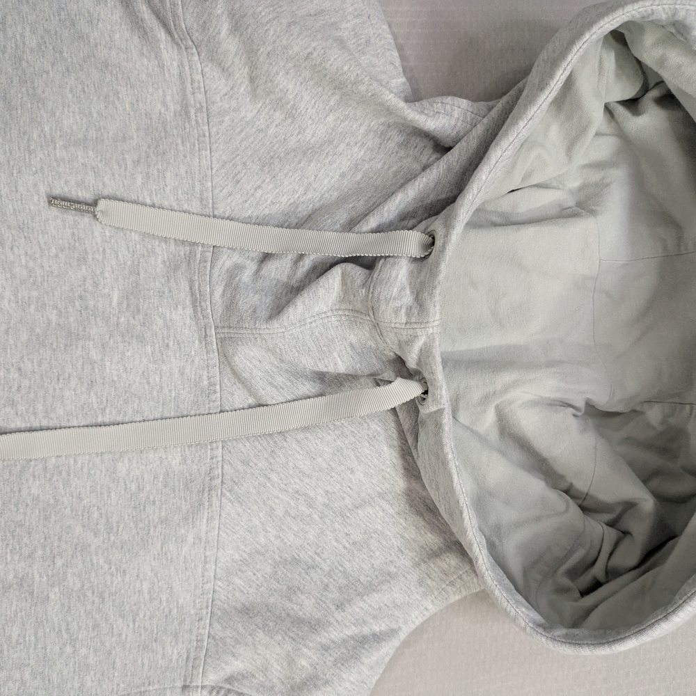 Lululemon grey split pullover drawstring hoodie w… - image 2